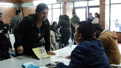 foto de jovenes en jornadas de empleabilidad